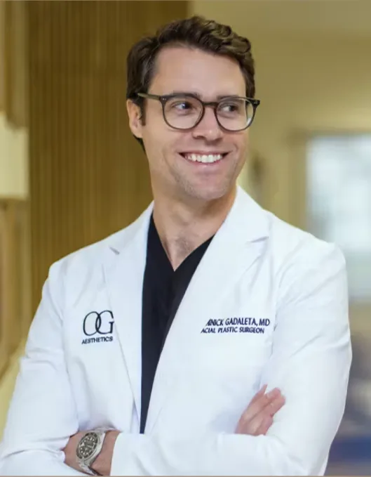 Dr. Dominick Gadaleta, facial plastic surgeon at OG Aesthetics